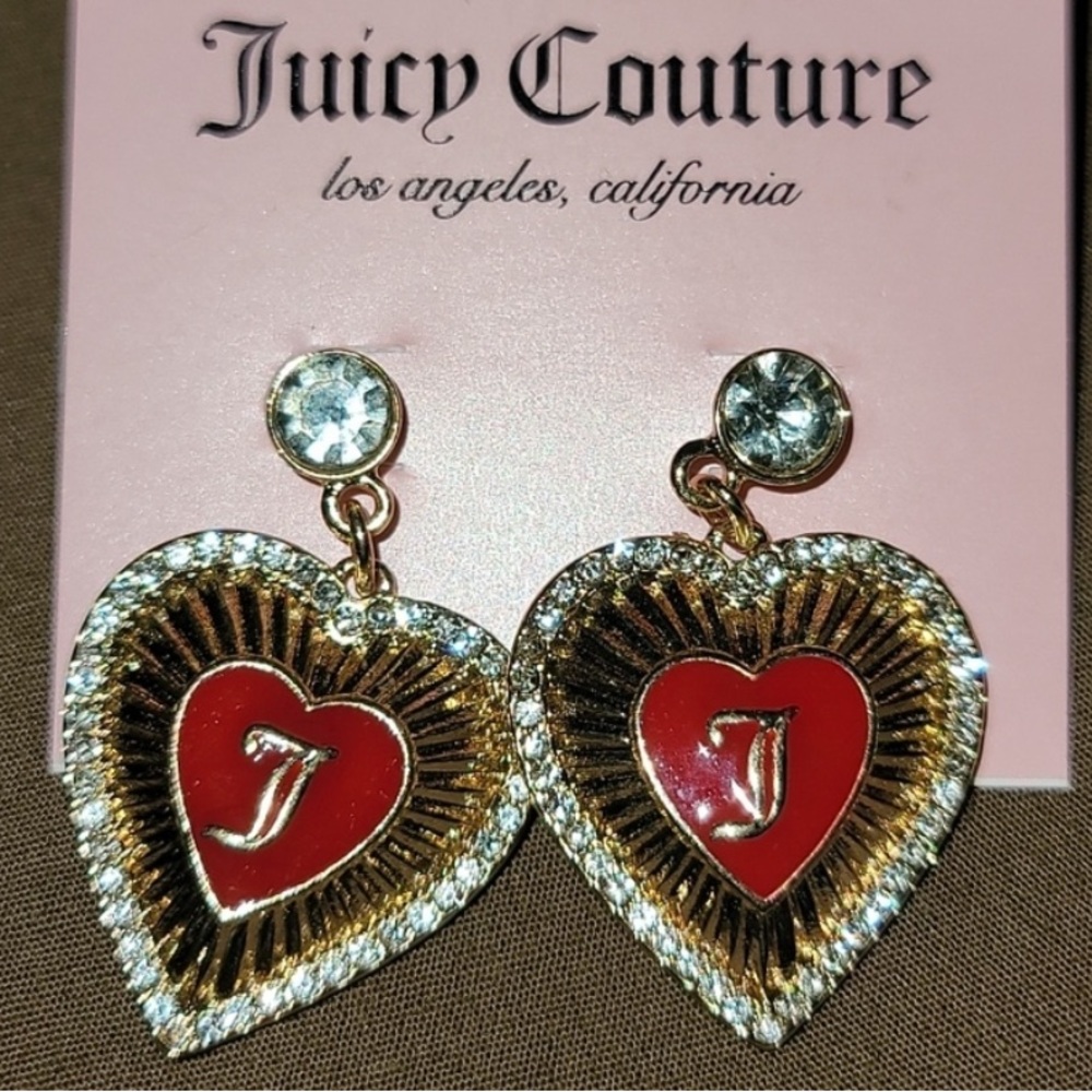 ❤️ Juicy Couture Heart Earrings ❤️